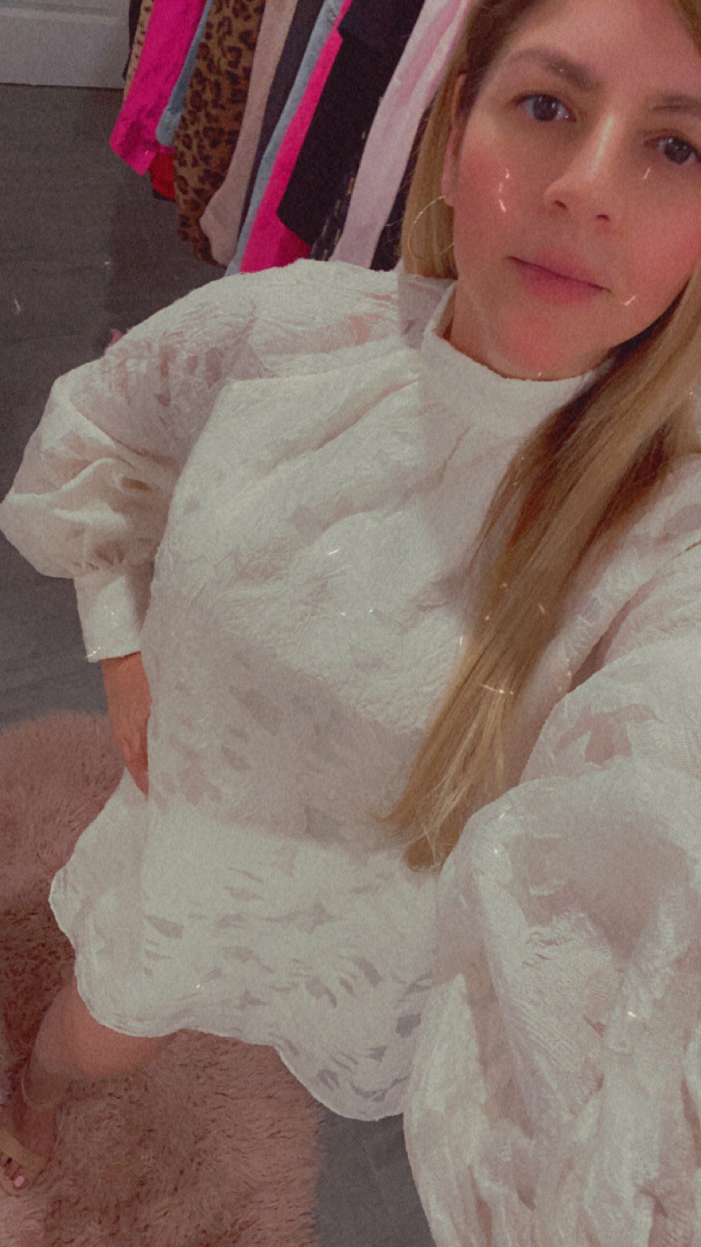 Floral Jacquard Dress