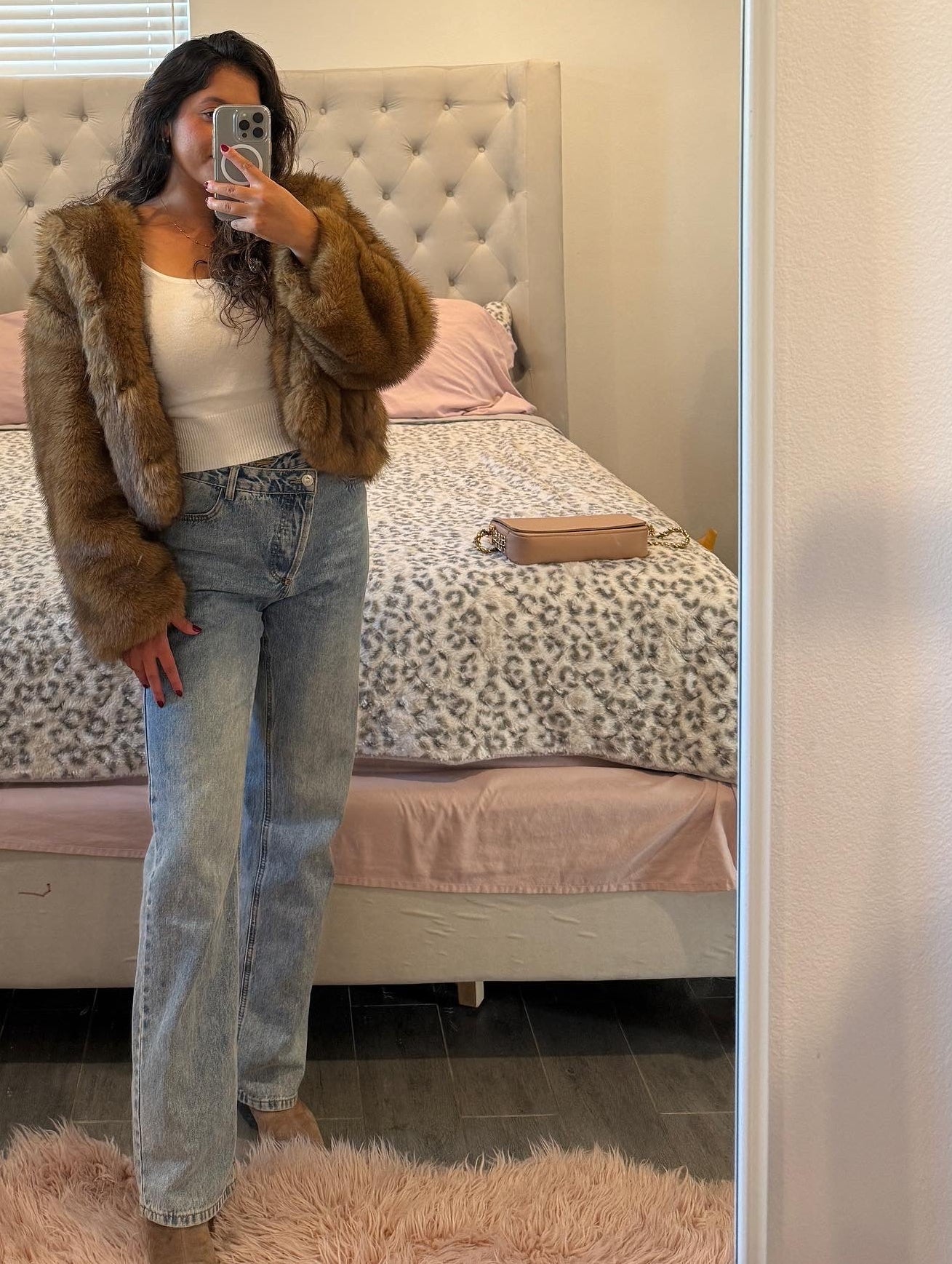 The Classy Chic Faux Fur coat