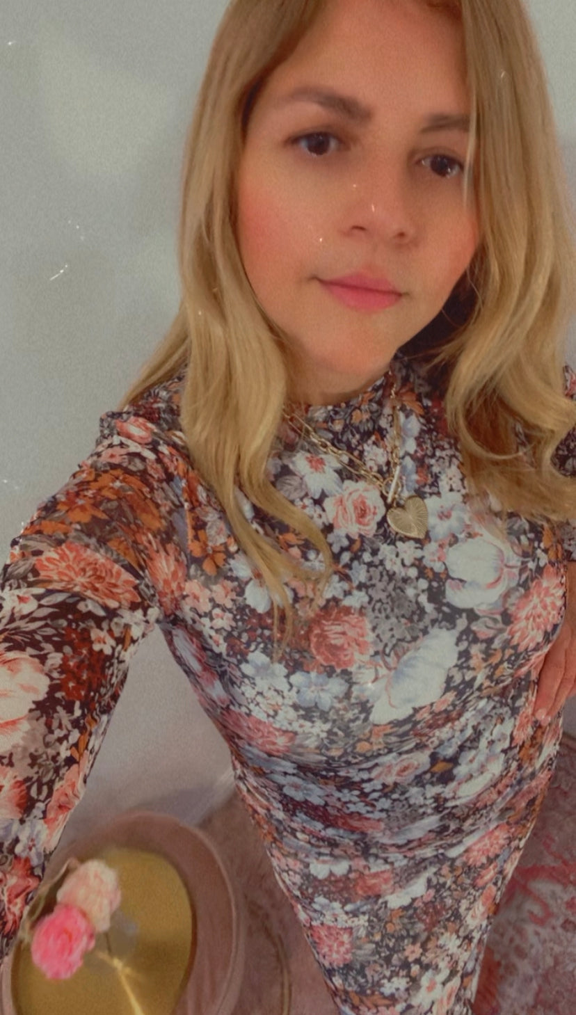 Floral Midi dress