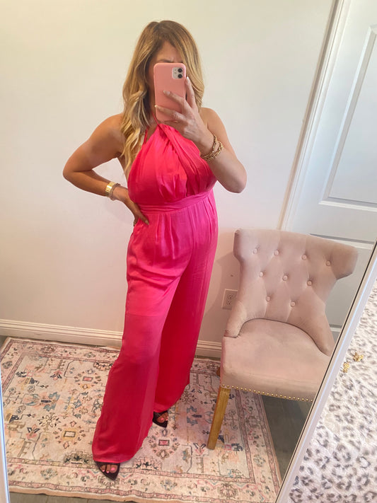 Pink Jumpsuit