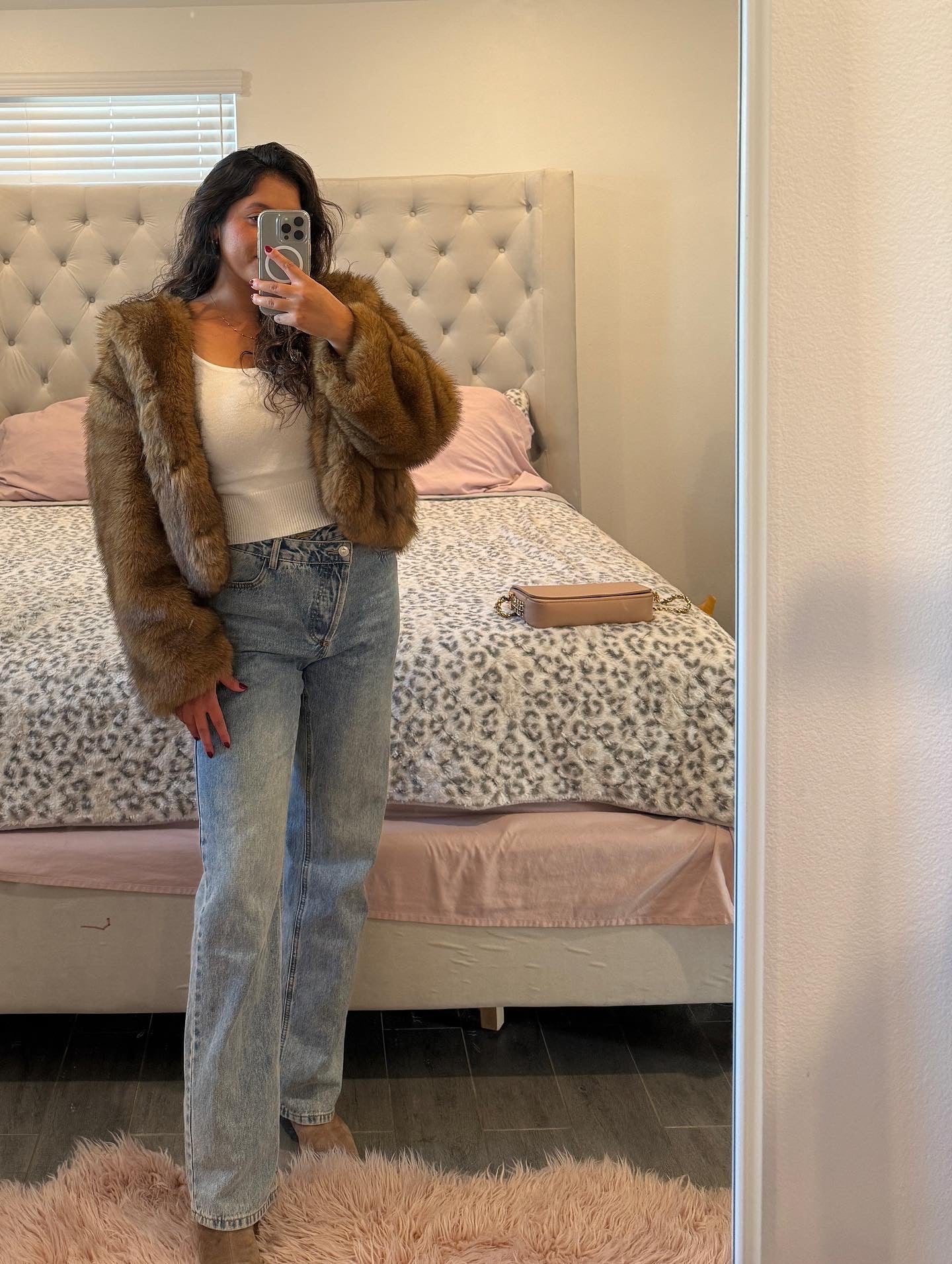 The Classy Chic Faux Fur coat