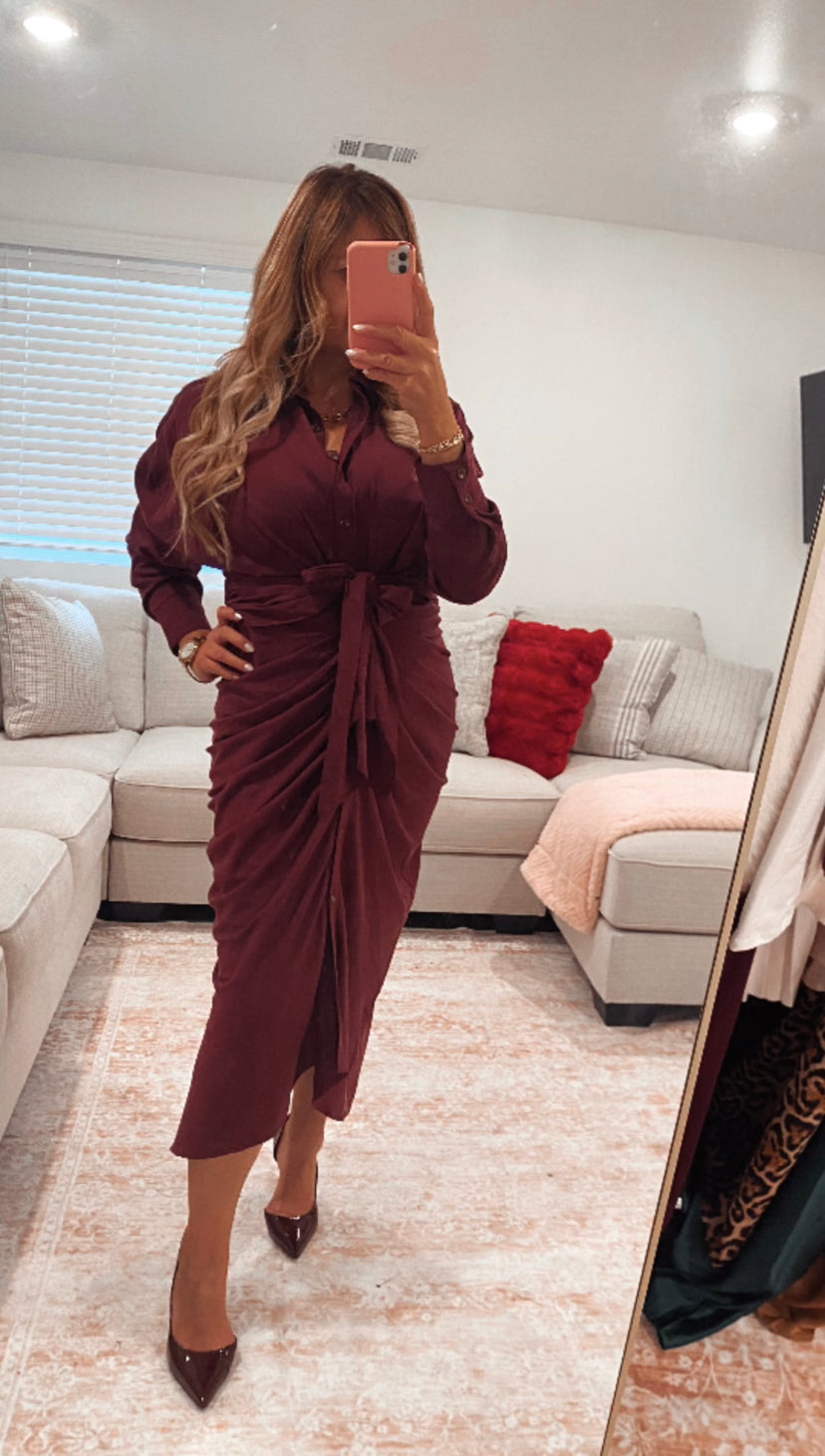 Catherine midi dress