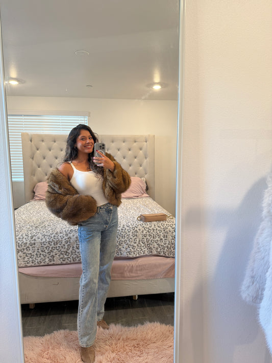 The Classy Chic Faux Fur coat