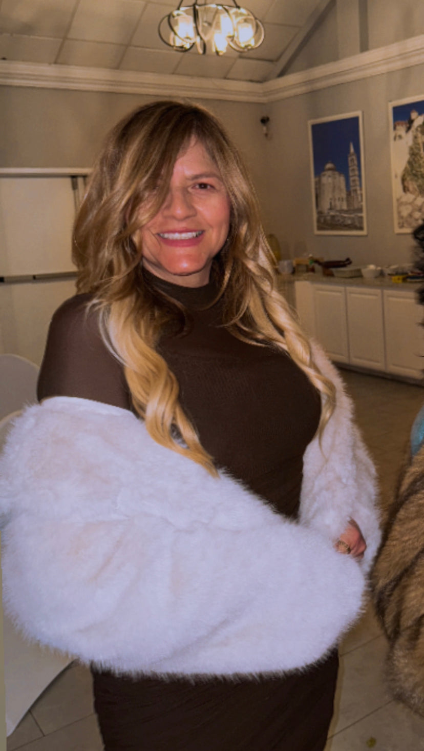 The Classy & Chic Faux Fur coat