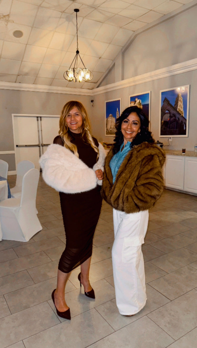 The Classy & Chic Faux Fur coat